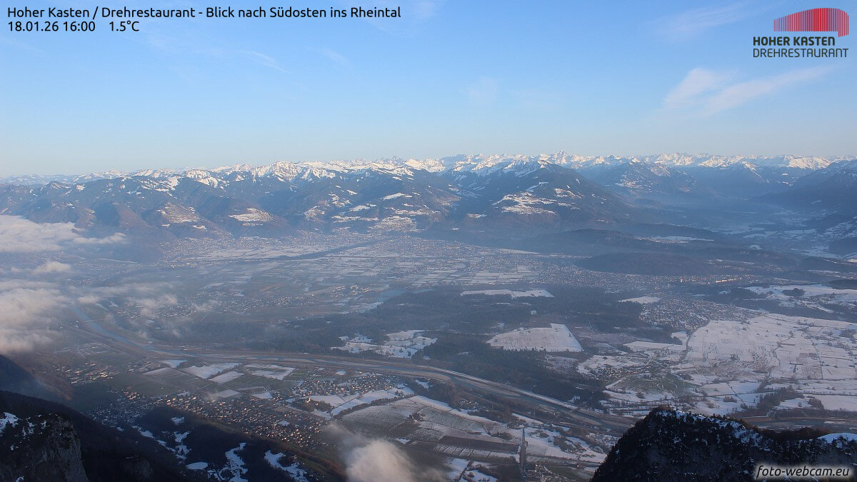 Am Montag abseits von Nebel viel Sonne, im Süden wolkig