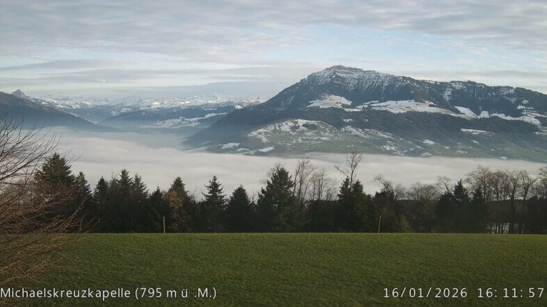Am Samstag inneralpin sonnig und föhnig, im Flachland oft Nebel