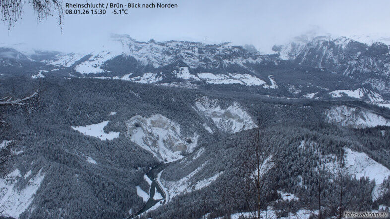 Am Donnerstag Schnee und später Regen