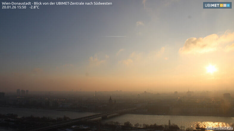 Am Mittwoch viel Sonne, regional Nebel