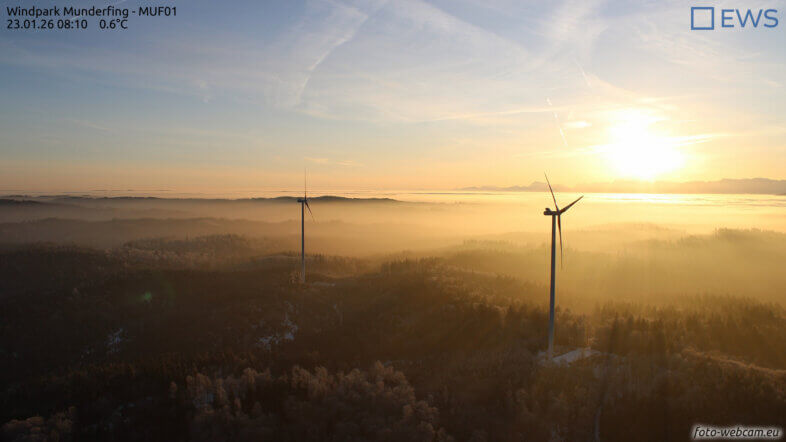 Am Dienstag abseits der Nebelregionen oft freundlich