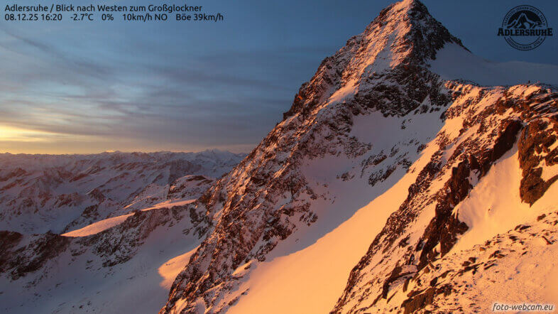 Am Sonntag rasch nachlassender Schneefall