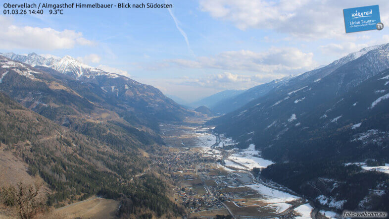Am Montag zeitweise sonnig, im Osten mehr Wolken