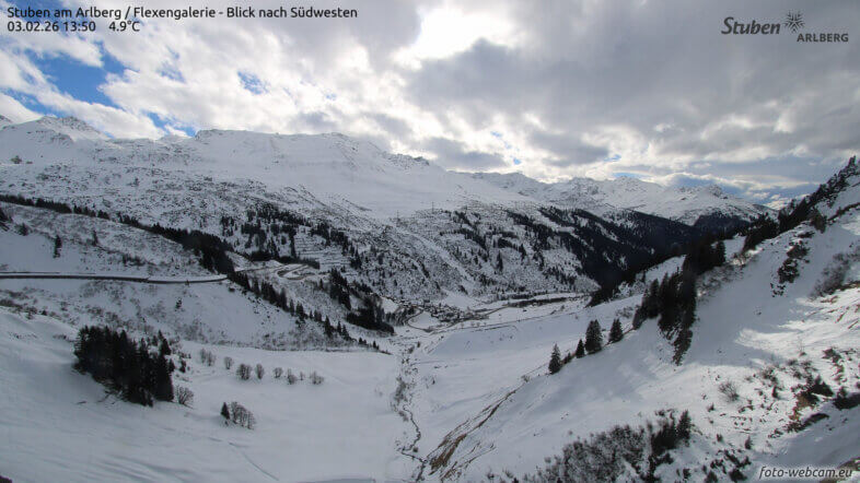 Am Donnerstag nachlassender Schneefall