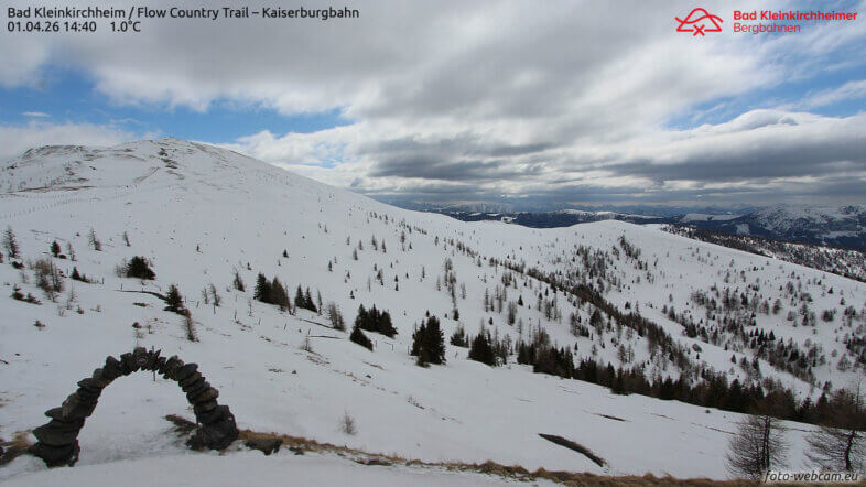 Am Gründonnerstag meist trocken aber viele Wolken