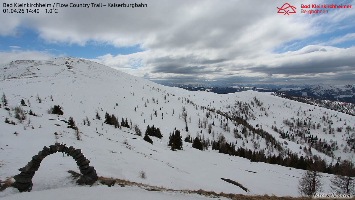 Am Gründonnerstag meist trocken aber viele Wolken