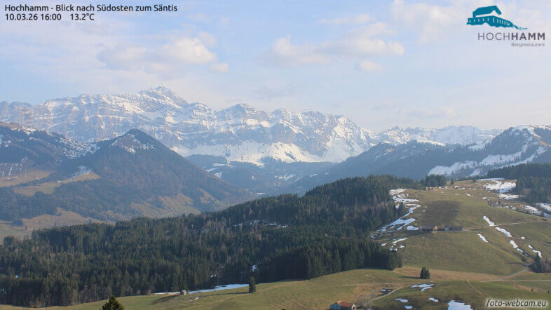 Am Mittwoch zunehmend bewölkt