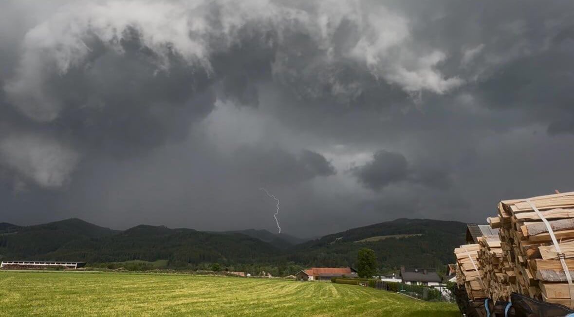 Gewitterstimmung im Mürztal