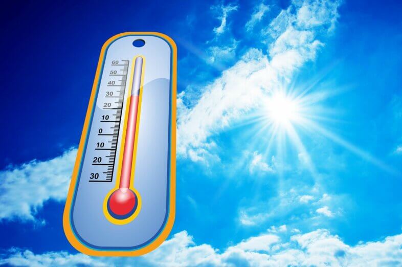 Am Donnerstag sommerlich warm und trocken