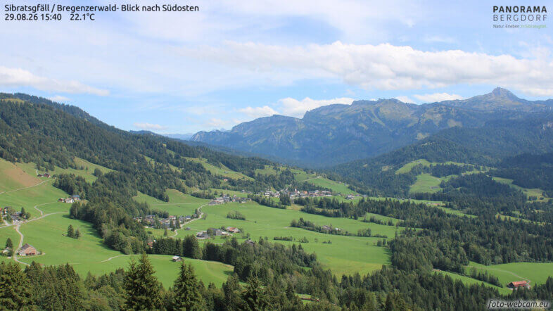 Am Sonntag Mix aus Sonne und Wolken, nur lokal Schauer