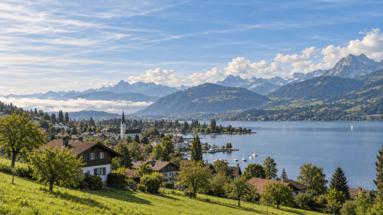 Am Samstag nach Hochnebel sonnig