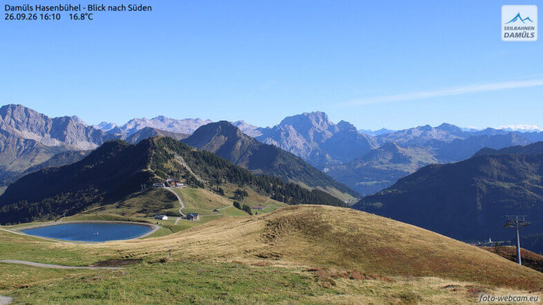 Am Sonntag sonnig und warm