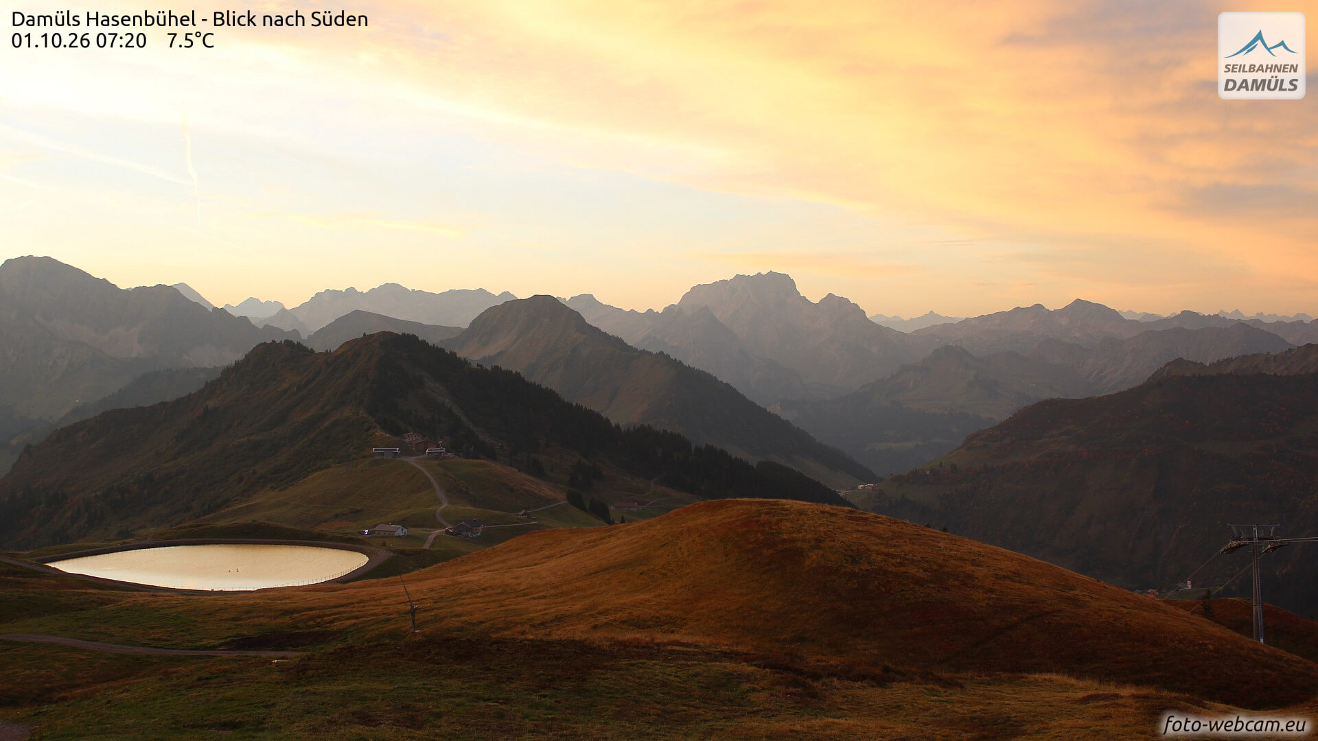 Herbstlicher Sonnenaufgang © foto-webcam.eu